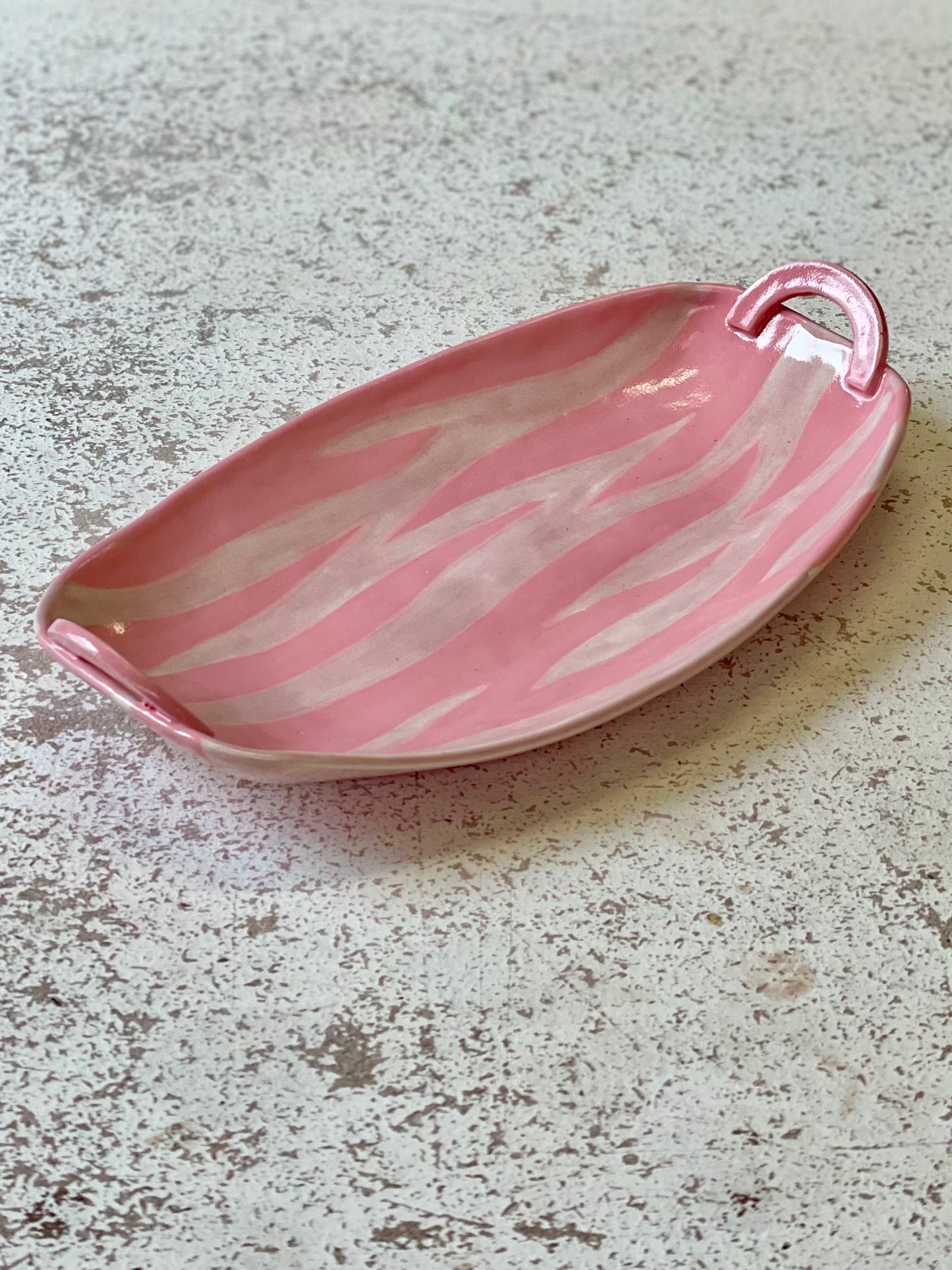 Platter - Pink Zebra