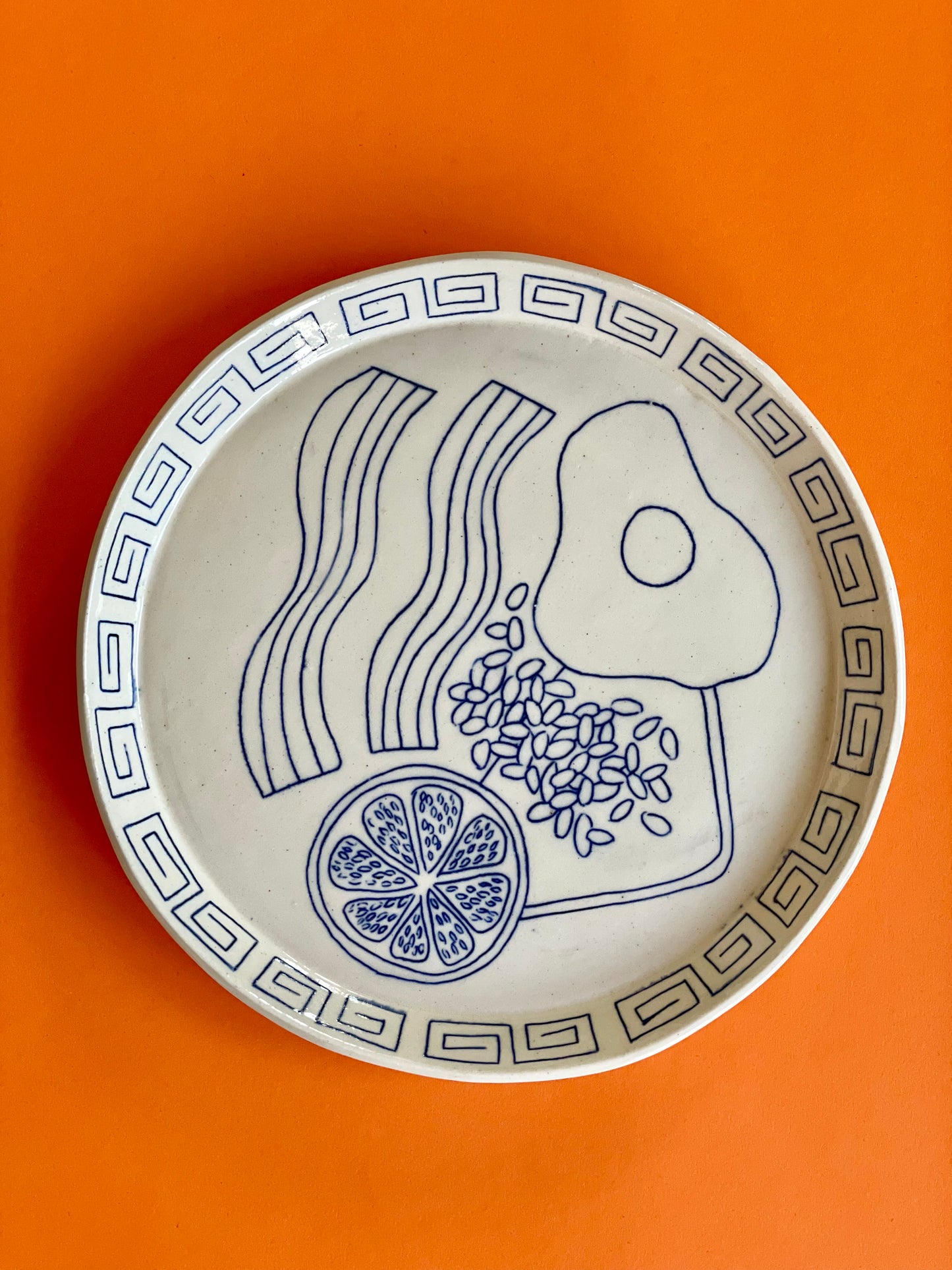 Fry Up Line Plate