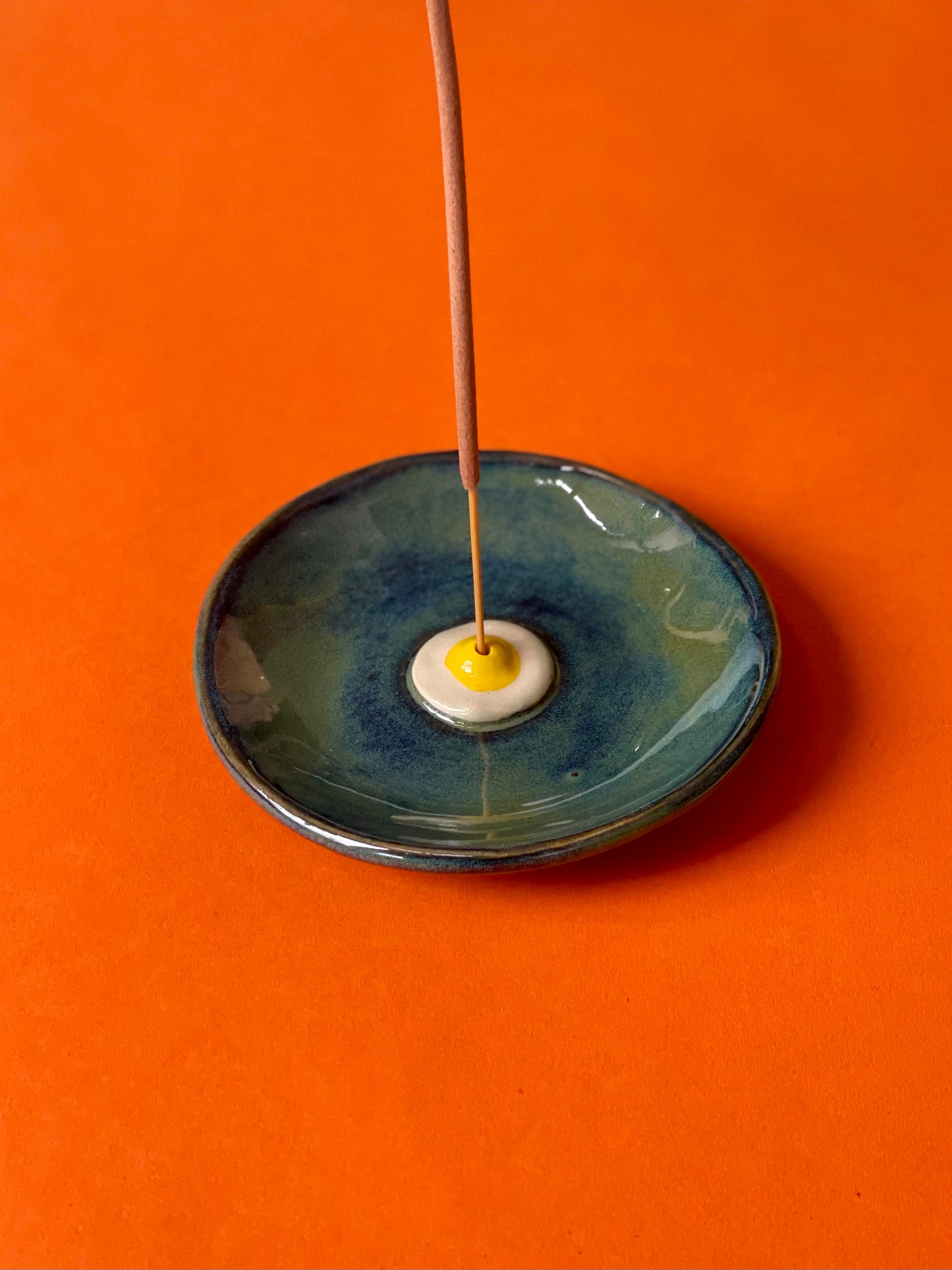 Incense Holder - Fried Egg