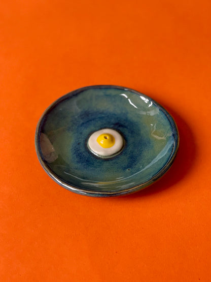 Incense Holder - Fried Egg
