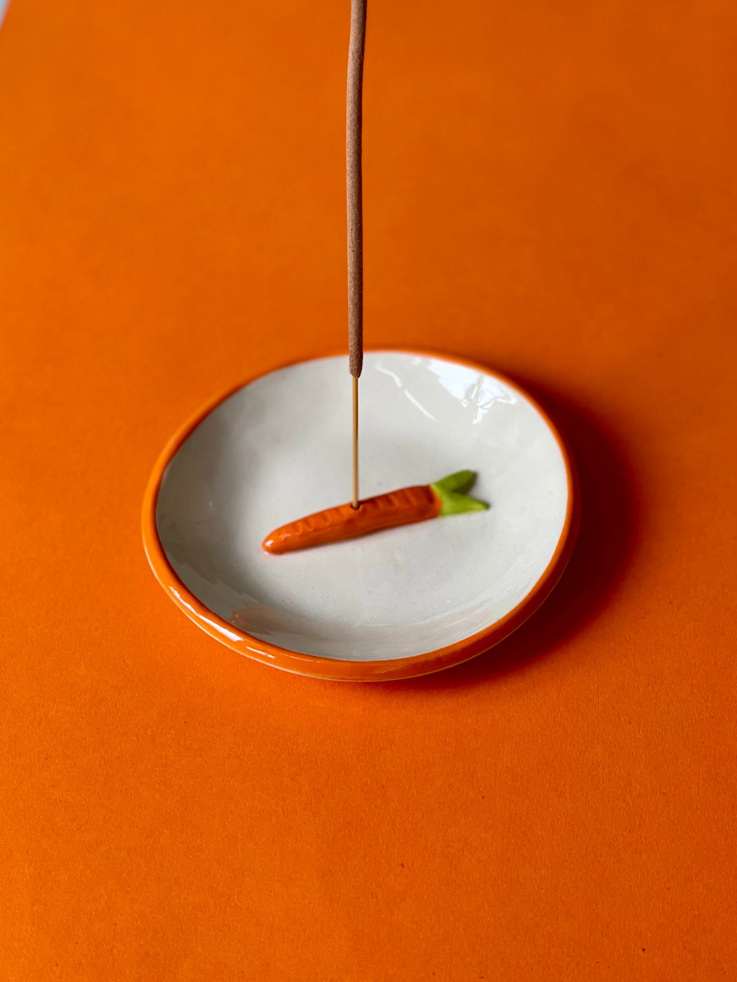 Incense Holder - Carrot