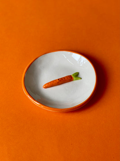 Incense Holder - Carrot