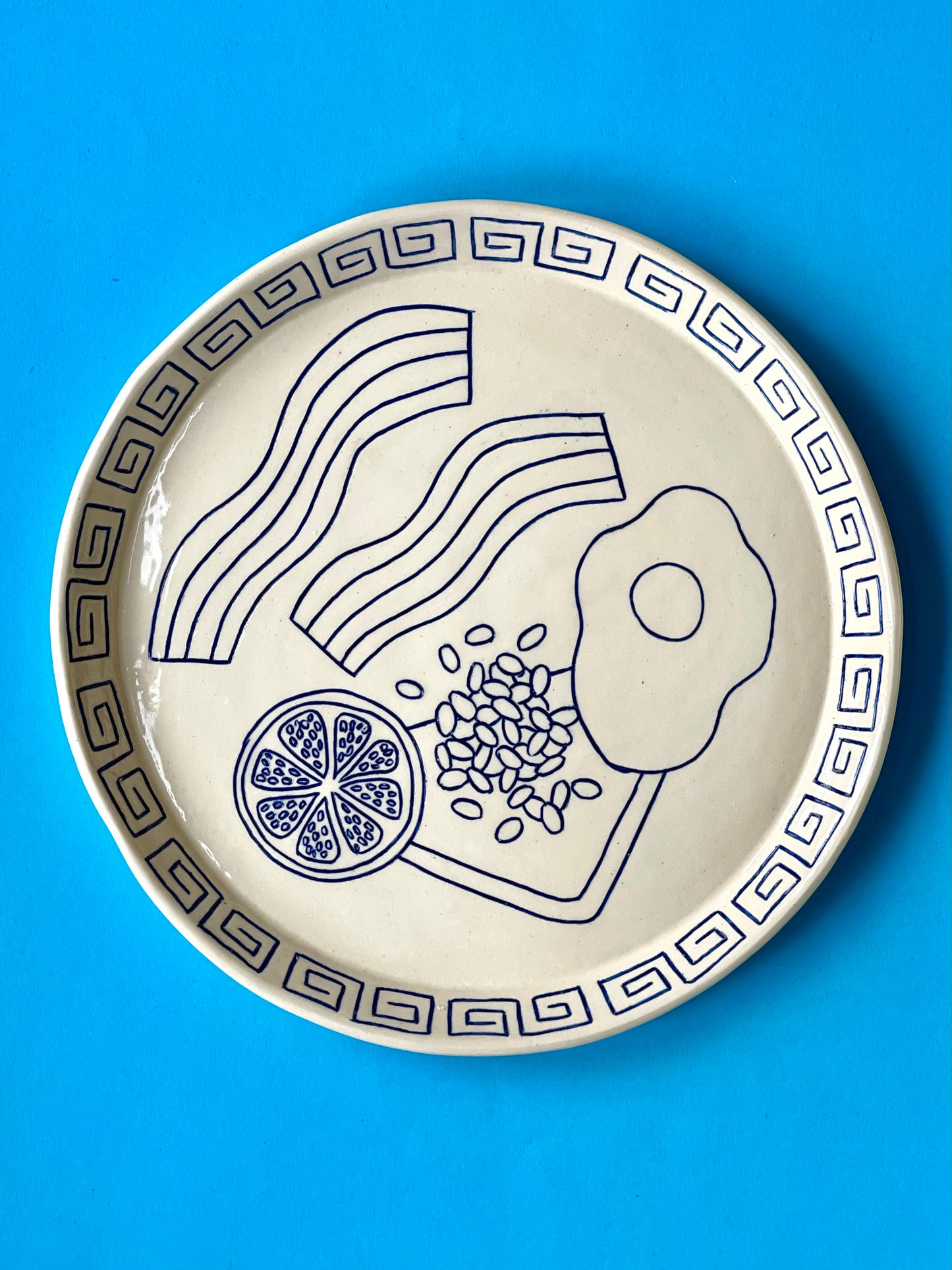 Fry Up Line Plate