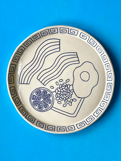 Fry Up Line Plate
