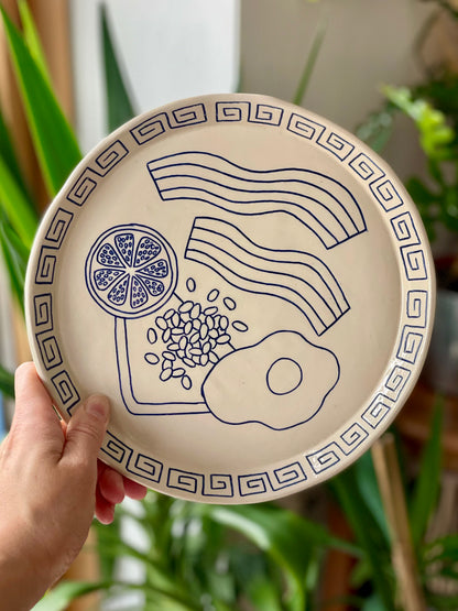 Fry Up Line Plate
