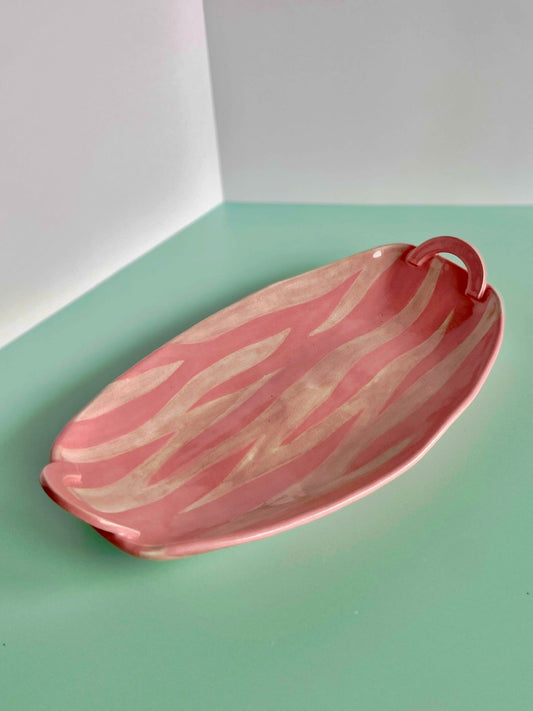 Platter - Pink Zebra