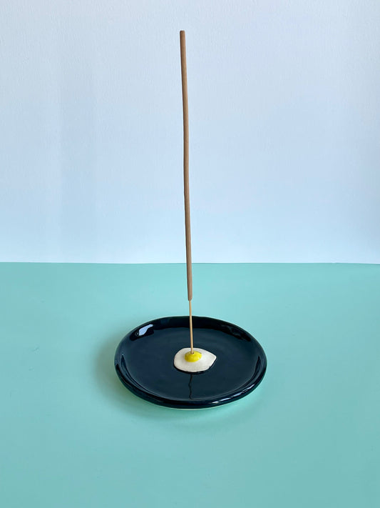 Incense Holder - Fried Egg