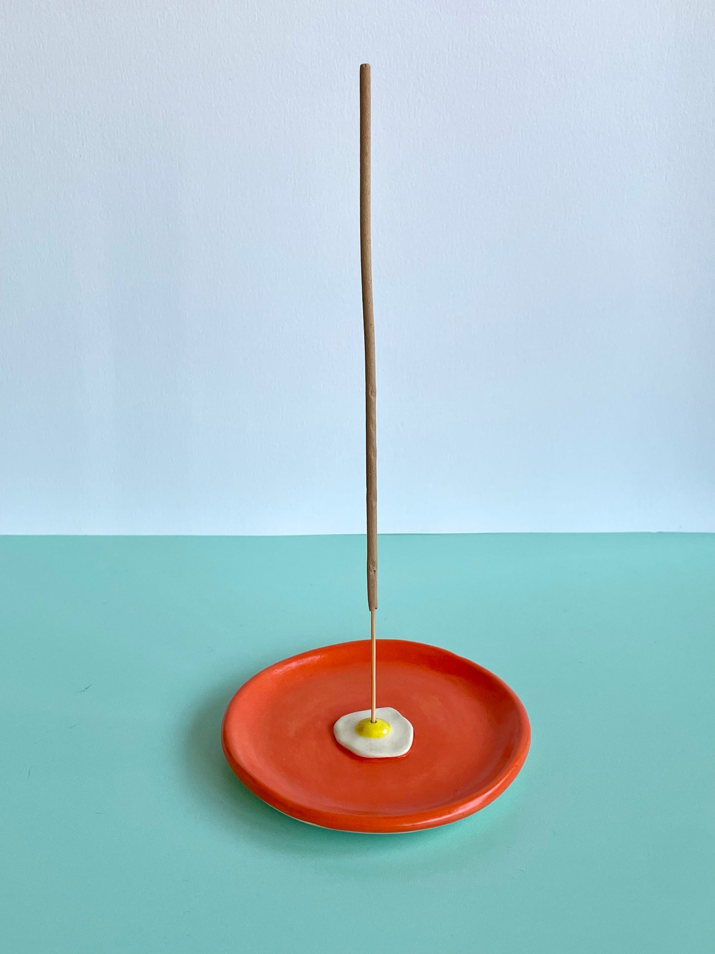 Incense Holder - Fried Egg