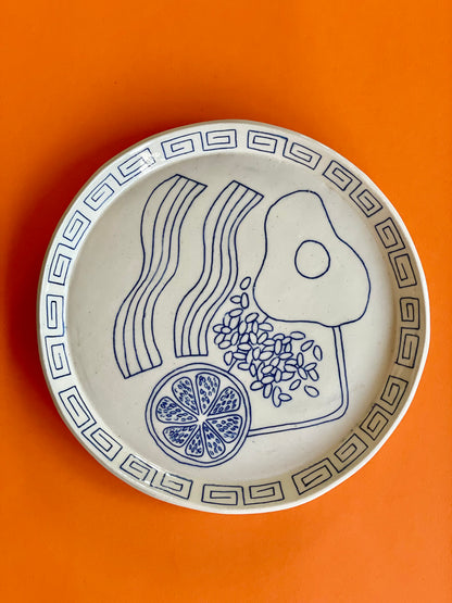 Fry Up Line Plate