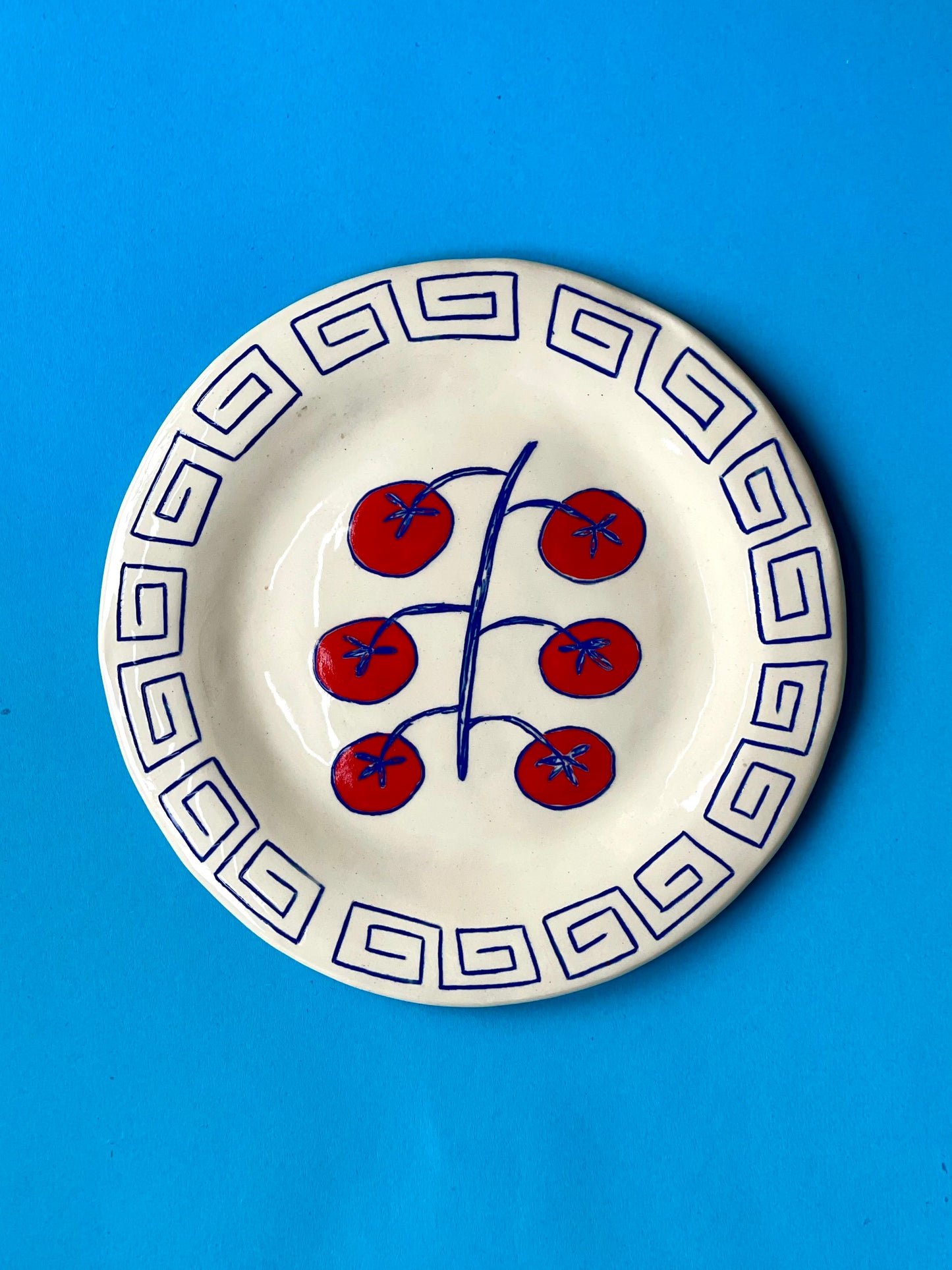 Tomato Side Plate