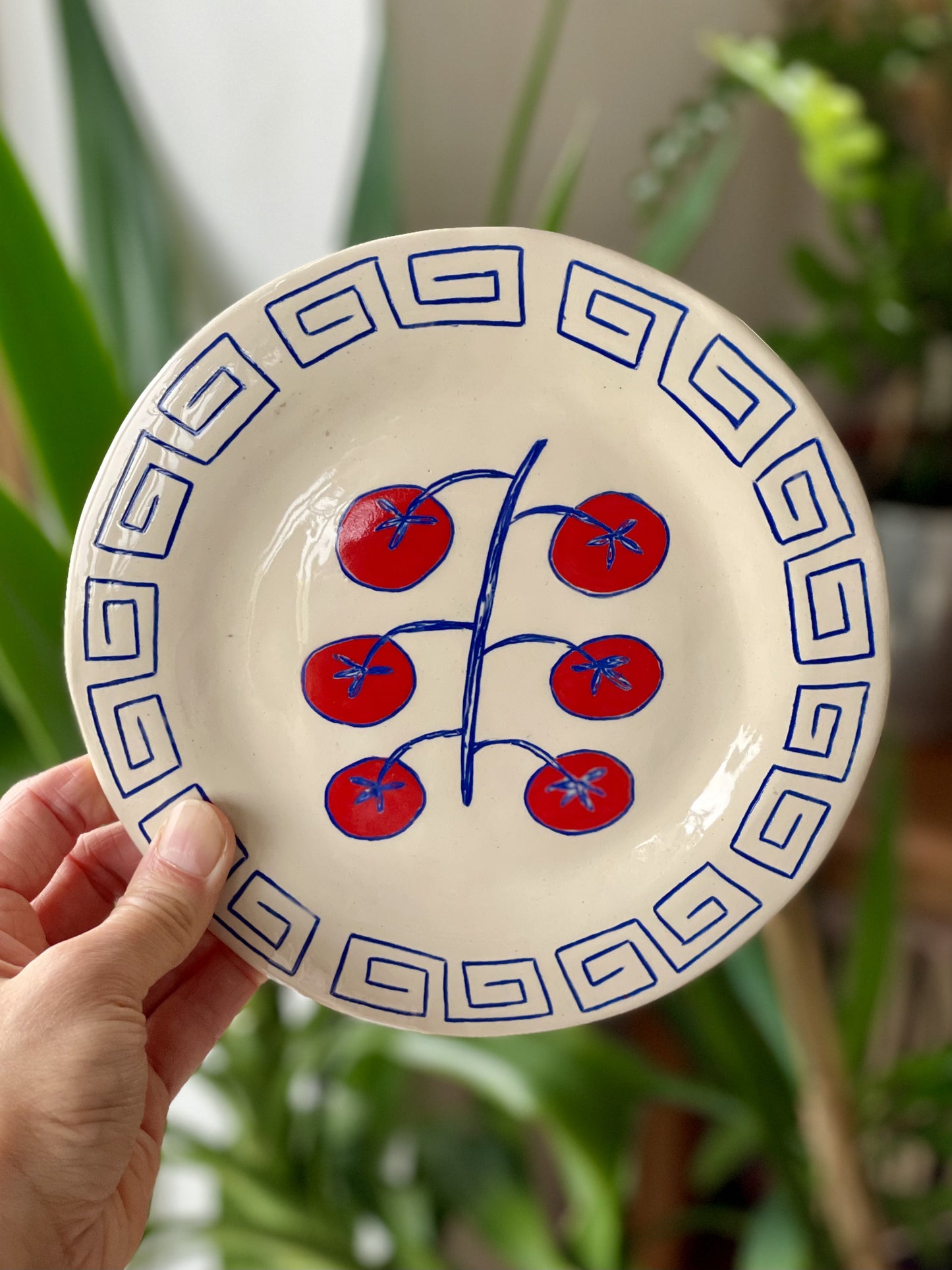 Tomato Side Plate